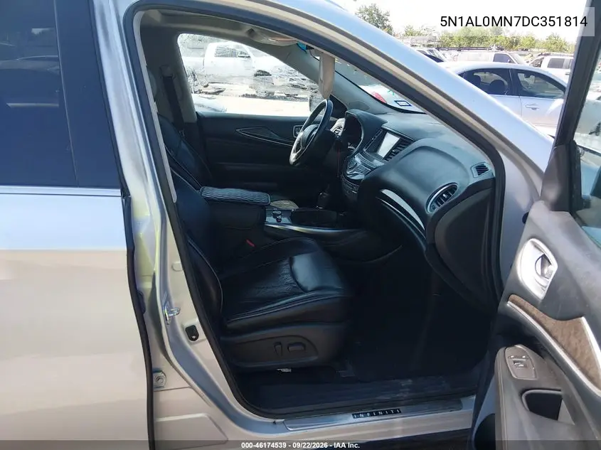 2013 INFINITI JX VIN 5N1AL0MN7DC351814 — фото 5