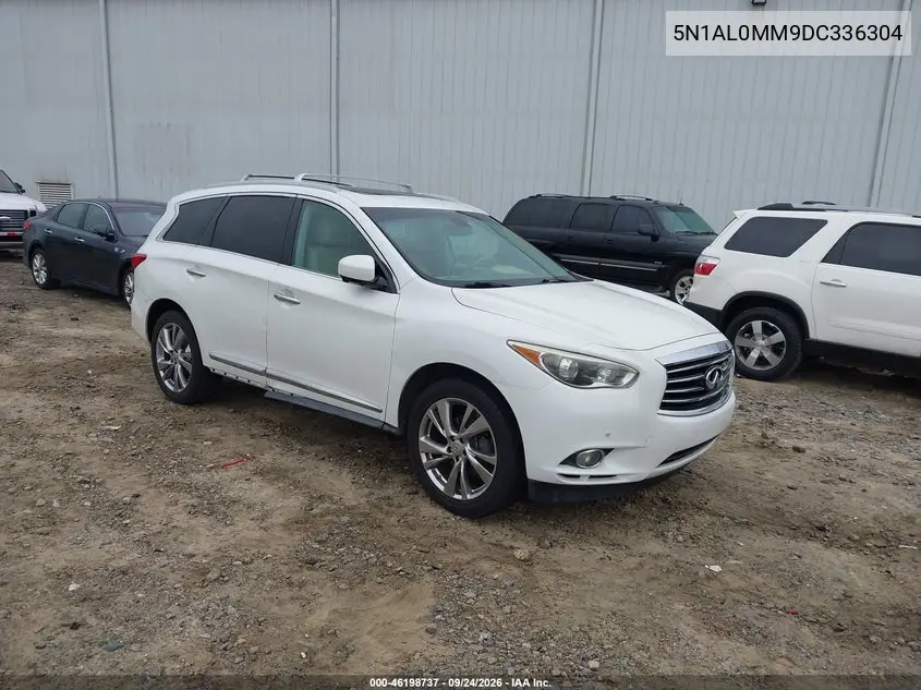 INFINITI JX 2013, VIN 5N1AL0MM9DC336304