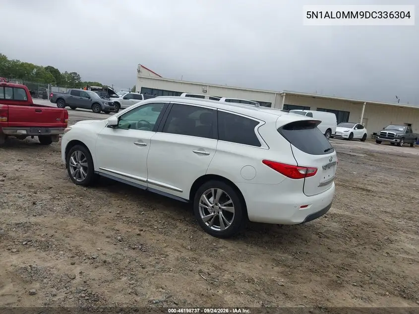 2013 INFINITI JX VIN 5N1AL0MM9DC336304 — фото 3