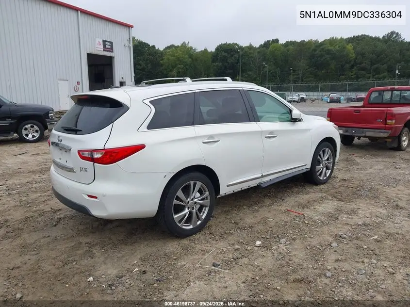 2013 INFINITI JX VIN 5N1AL0MM9DC336304 — фото 4