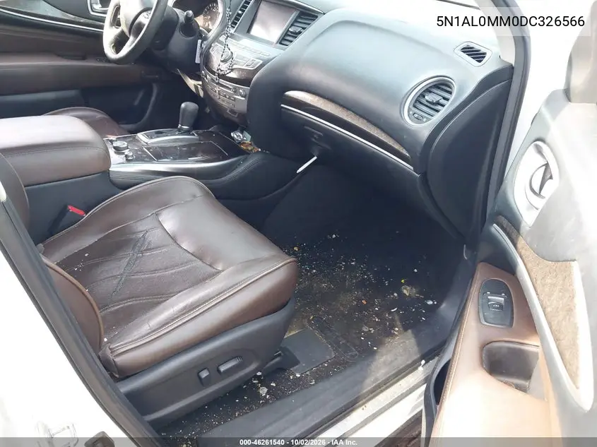 2013 INFINITI JX VIN 5N1AL0MM0DC326566 — фото 5