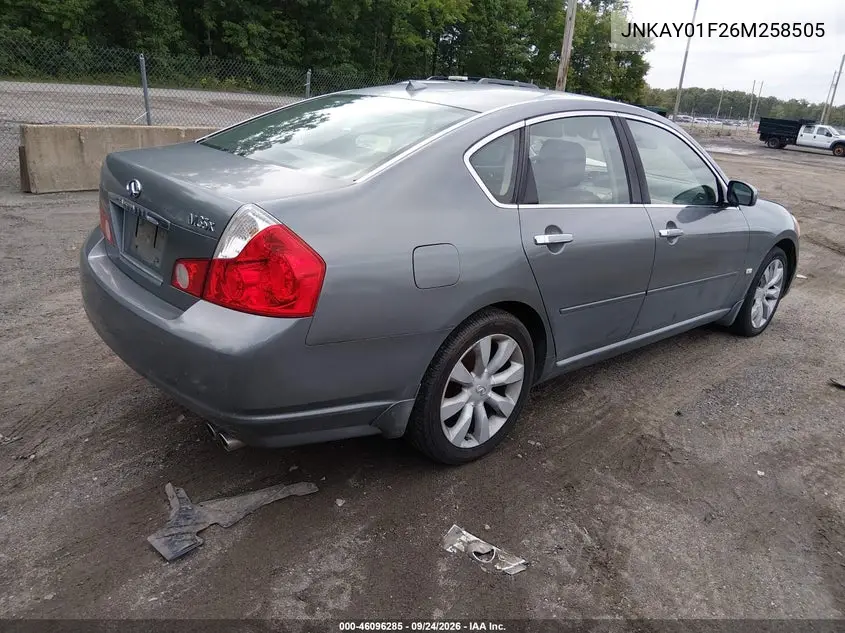 2006 INFINITI M VIN JNKAY01F26M258505 — фото 4