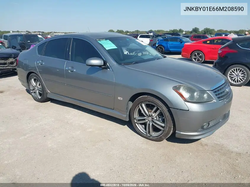 INFINITI M 2006, VIN JNKBY01E66M208590