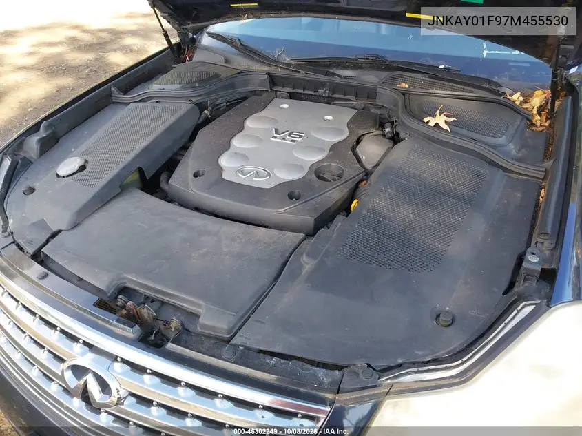 2007 INFINITI M VIN JNKAY01F97M455530 — фото 10