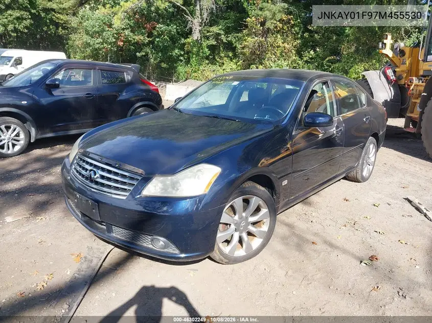 2007 INFINITI M VIN JNKAY01F97M455530 — фото 2