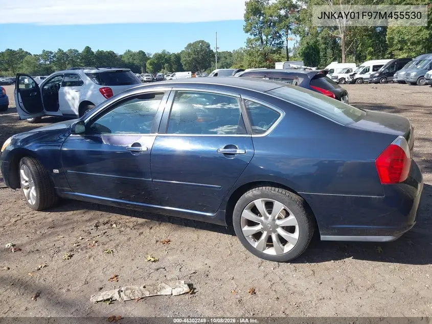 2007 INFINITI M VIN JNKAY01F97M455530 — фото 3