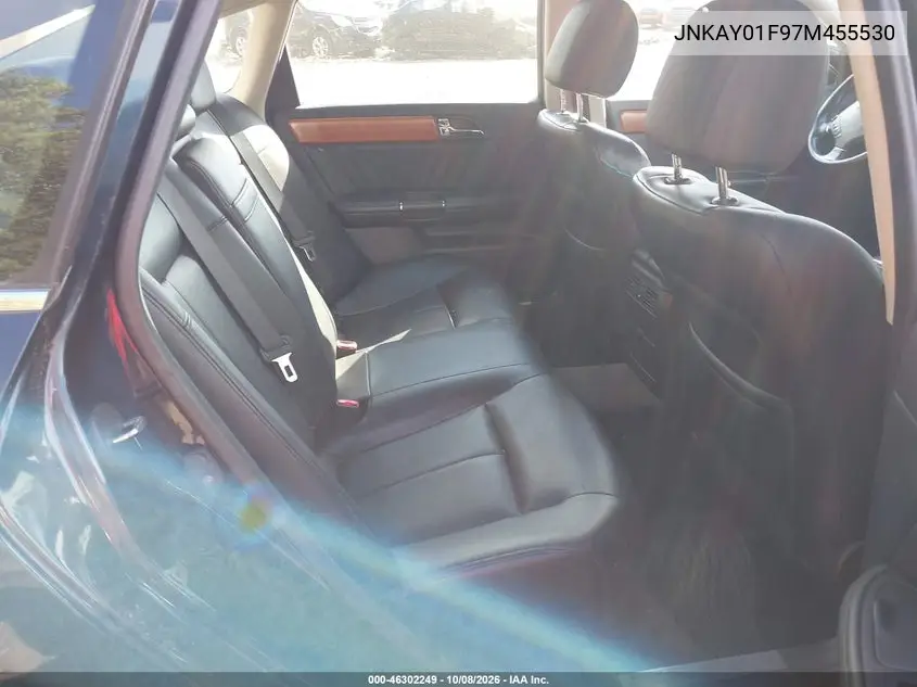 2007 INFINITI M VIN JNKAY01F97M455530 — фото 8