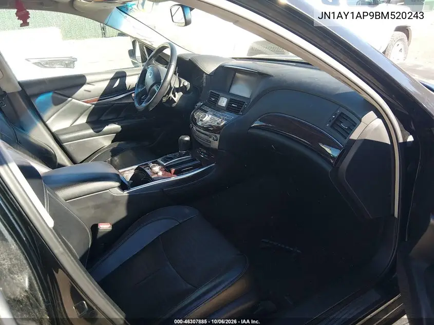 2011 INFINITI M VIN JN1AY1AP9BM520243 — фото 5