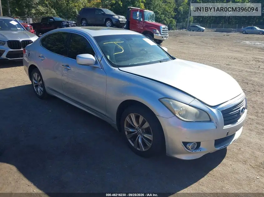INFINITI M 2012, VIN JN1BY1AR0CM396094