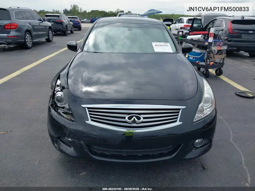 2015 INFINITI Q40 VIN JN1CV6AP1FM500833 — фото 12