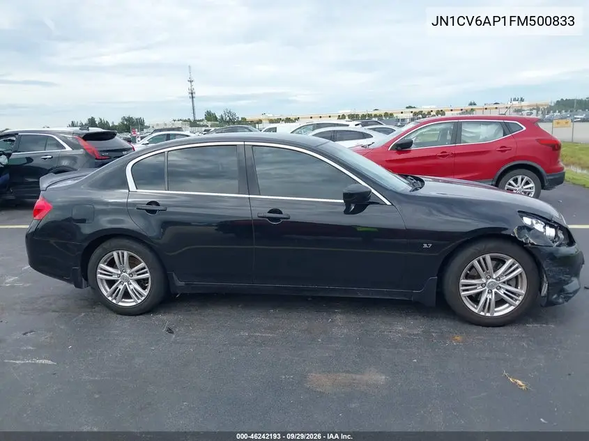 2015 INFINITI Q40 VIN JN1CV6AP1FM500833 — фото 13