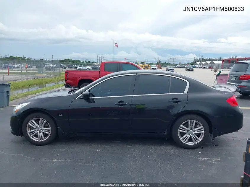 2015 INFINITI Q40 VIN JN1CV6AP1FM500833 — фото 14