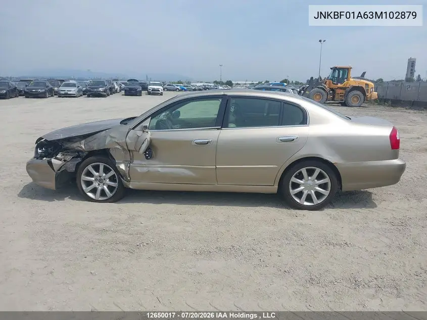 2003 INFINITI Q45 VIN JNKBF01A63M102879 — фото 14