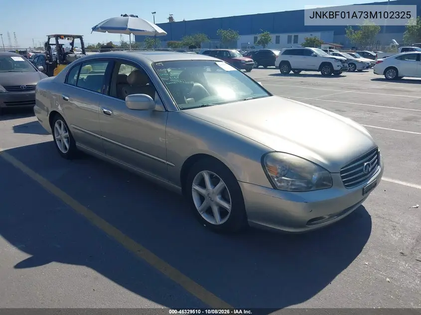 INFINITI Q45 2003, VIN JNKBF01A73M102325