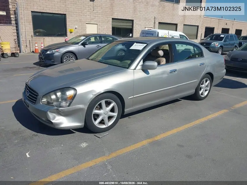 2003 INFINITI Q45 VIN JNKBF01A73M102325 — фото 2