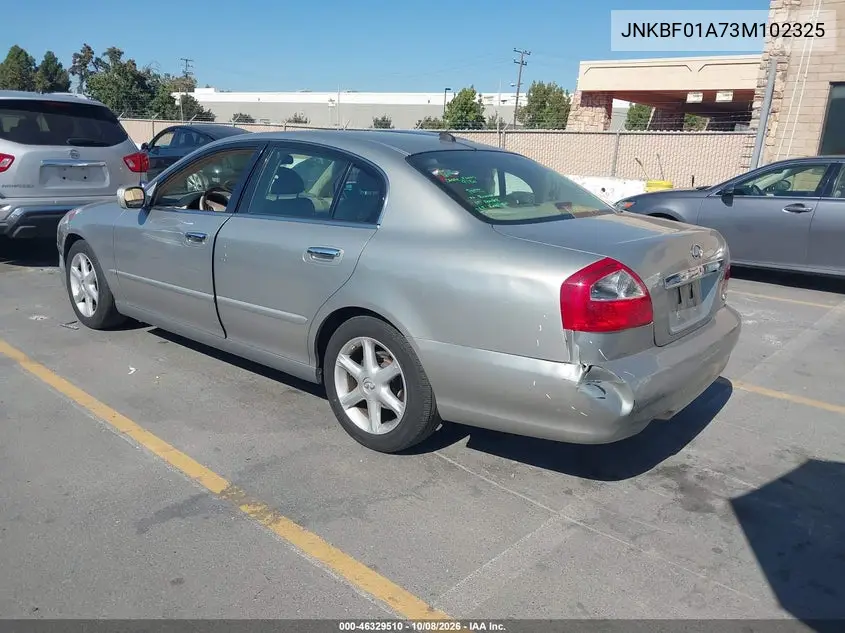 2003 INFINITI Q45 VIN JNKBF01A73M102325 — фото 3