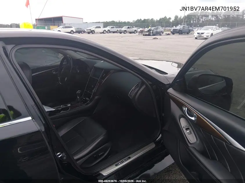 2014 INFINITI Q50 VIN JN1BV7AR4EM701952 — фото 5