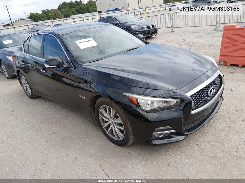 INFINITI Q50 2016, VIN JN1EV7AP9GM303165