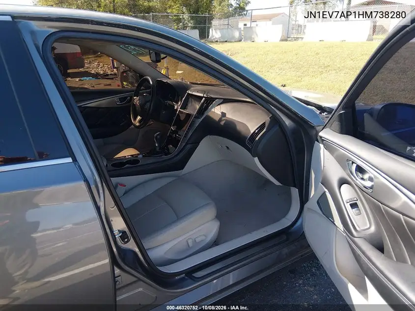2017 INFINITI Q50 VIN JN1EV7AP1HM738280 — фото 5