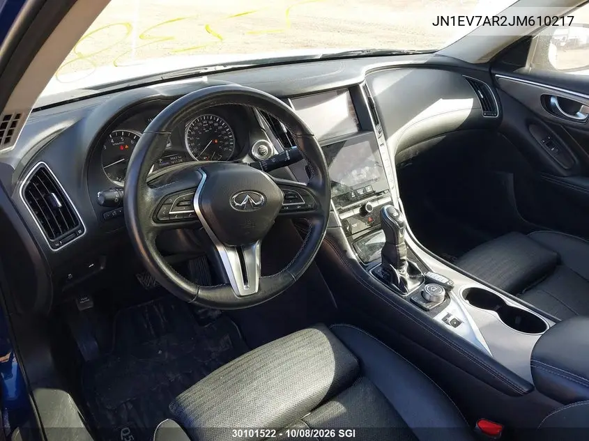 2018 INFINITI Q50 VIN JN1EV7AR2JM610217 — фото 18