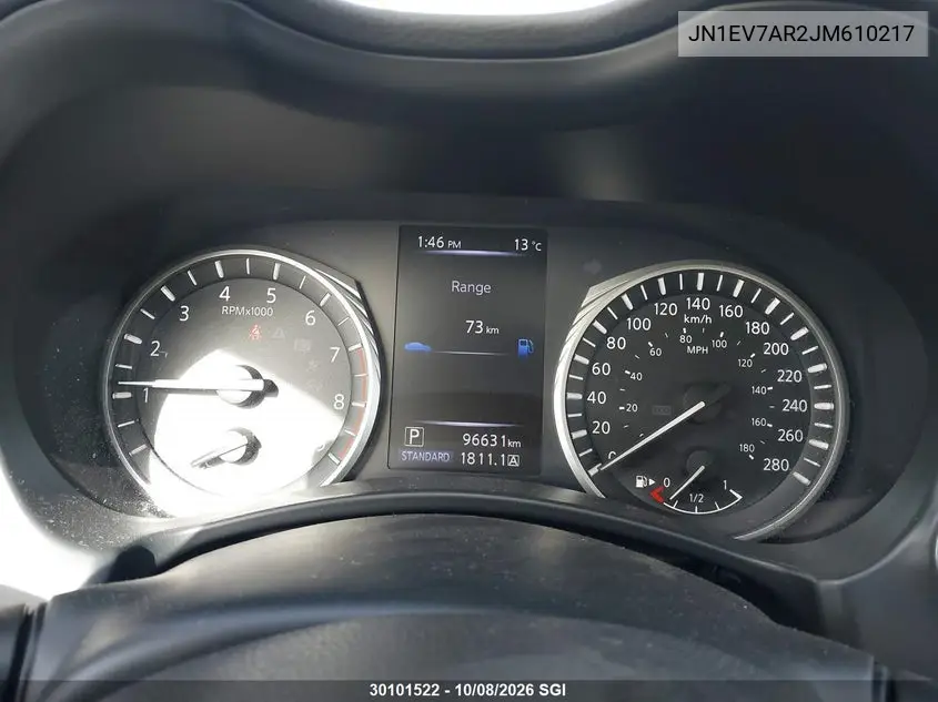 2018 INFINITI Q50 VIN JN1EV7AR2JM610217 — фото 7
