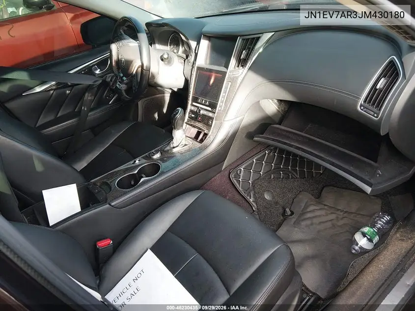 2018 INFINITI Q50 VIN JN1EV7AR3JM430180 — фото 5