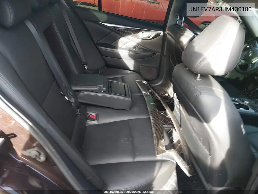 2018 INFINITI Q50 VIN JN1EV7AR3JM430180 — фото 8