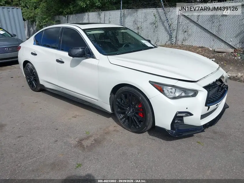 INFINITI Q50 2018, VIN JN1EV7AR9JM439126