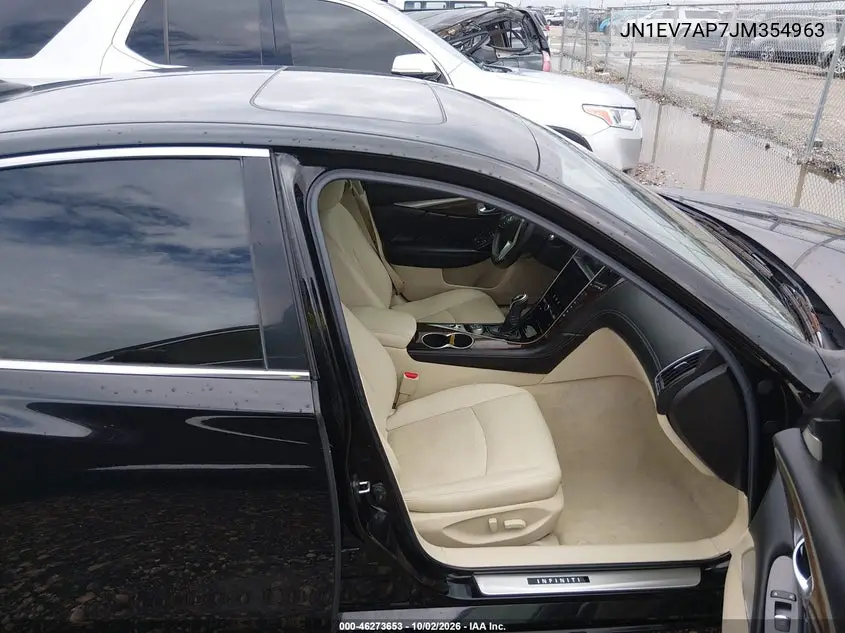 2018 INFINITI Q50 VIN JN1EV7AP7JM354963 — фото 5