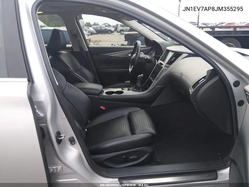2018 INFINITI Q50 VIN JN1EV7AP8JM355295 — фото 5