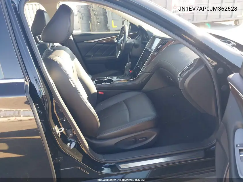 2018 INFINITI Q50 VIN JN1EV7AP0JM362628 — фото 5