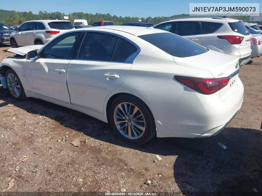 2018 INFINITI Q50 VIN JN1EV7AP3JM590073 — фото 4