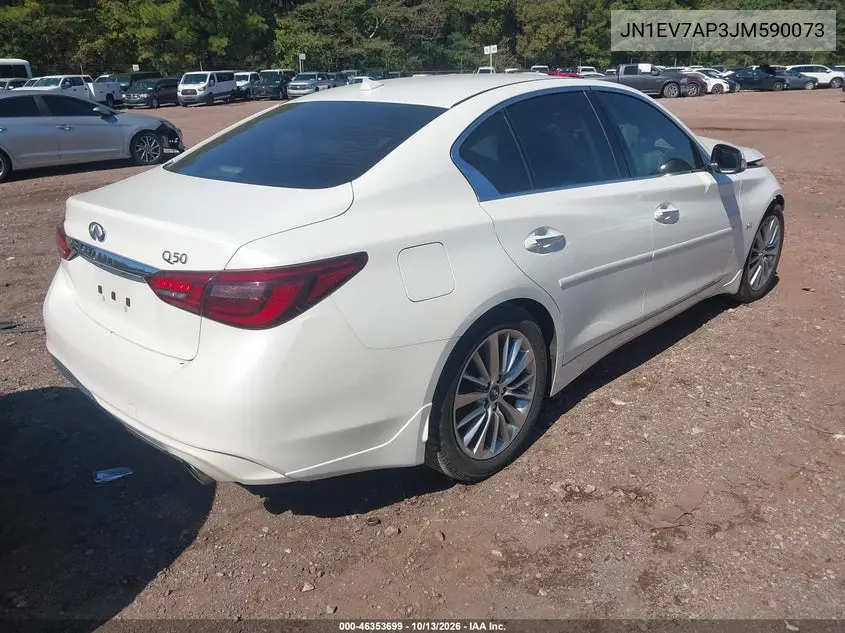 2018 INFINITI Q50 VIN JN1EV7AP3JM590073 — фото 5
