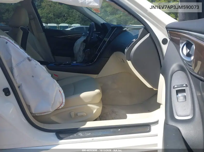 INFINITI Q50 2018, VIN JN1EV7AP3JM590073