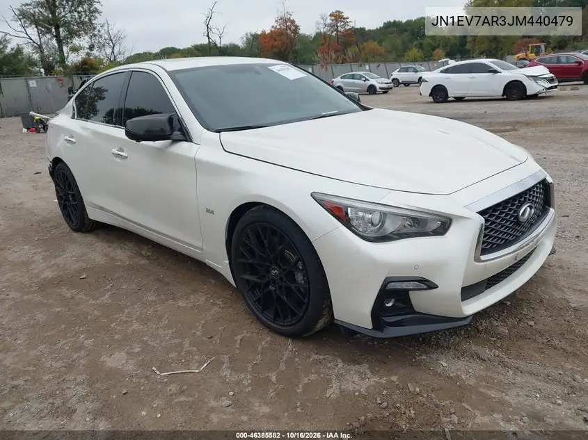 INFINITI Q50 2018, VIN JN1EV7AR3JM440479