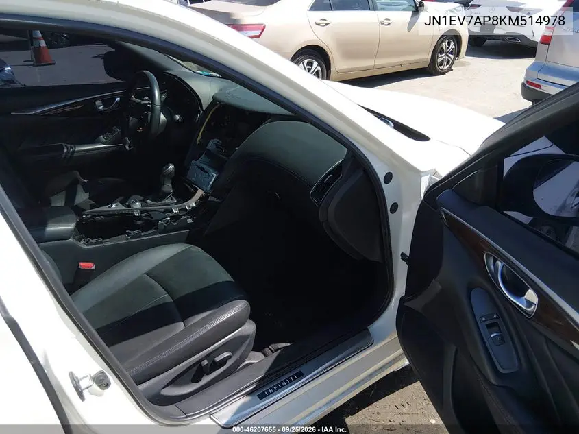 2019 INFINITI Q50 VIN JN1EV7AP8KM514978 — фото 5