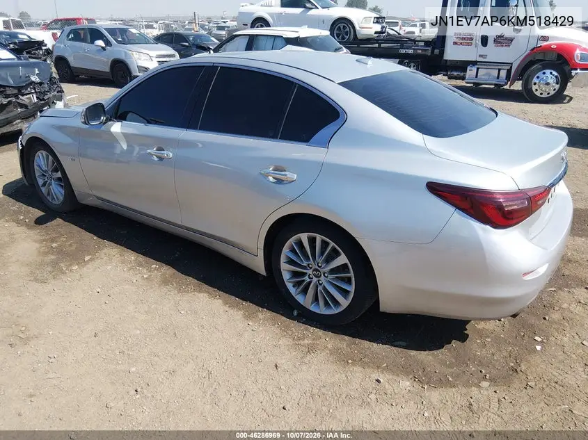 2019 INFINITI Q50 VIN JN1EV7AP6KM518429 — фото 3