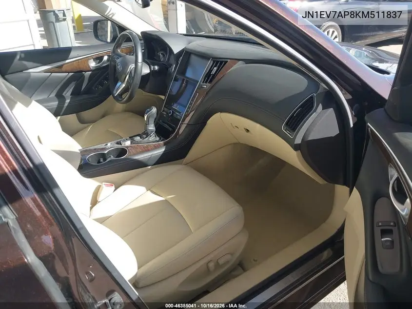 2019 INFINITI Q50 VIN JN1EV7AP8KM511837 — фото 5