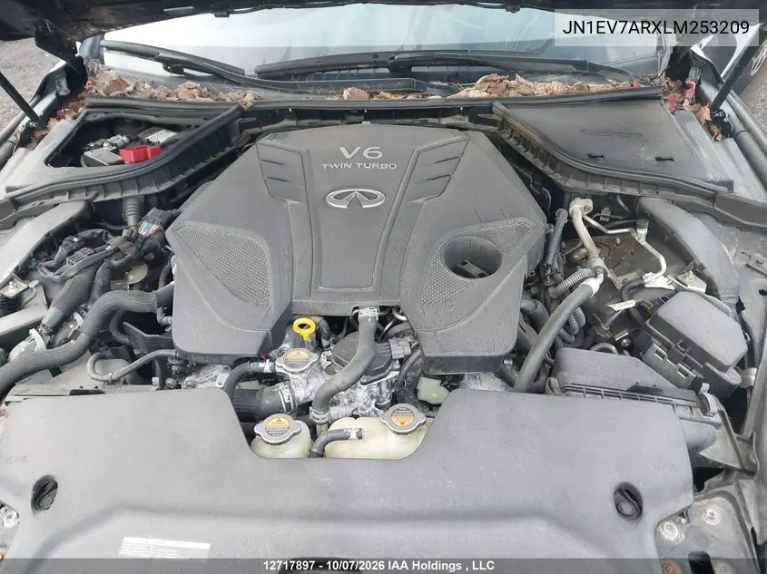 2020 INFINITI Q50 VIN JN1EV7ARXLM253209 — фото 10