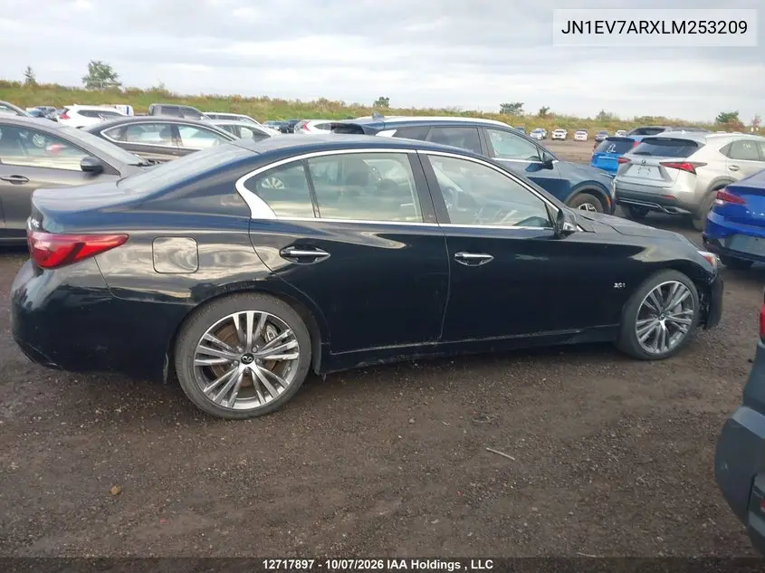 2020 INFINITI Q50 VIN JN1EV7ARXLM253209 — фото 13