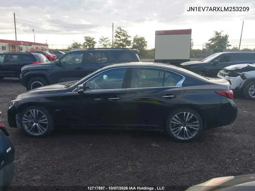 2020 INFINITI Q50 VIN JN1EV7ARXLM253209 — фото 14