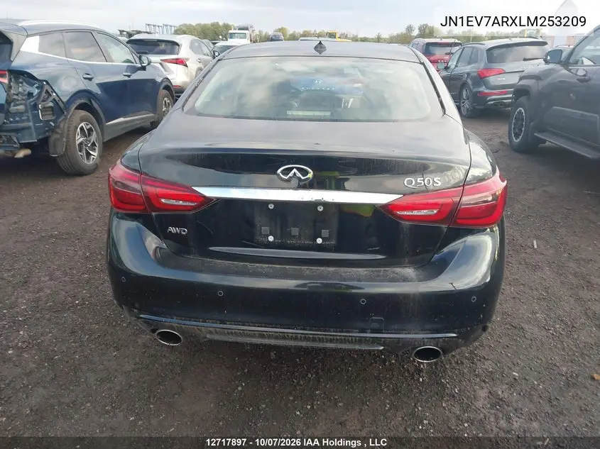 2020 INFINITI Q50 VIN JN1EV7ARXLM253209 — фото 16