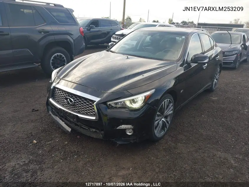 2020 INFINITI Q50 VIN JN1EV7ARXLM253209 — фото 2