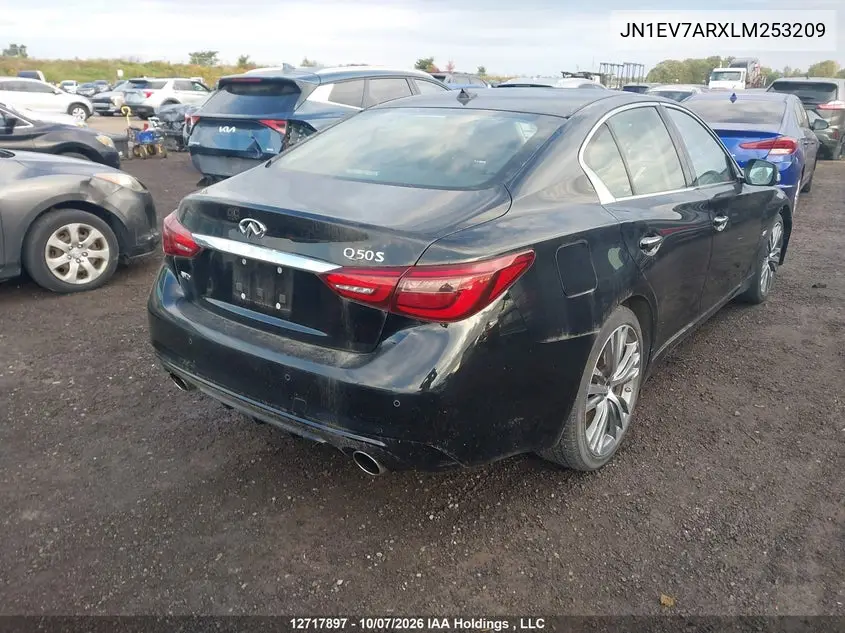 2020 INFINITI Q50 VIN JN1EV7ARXLM253209 — фото 4