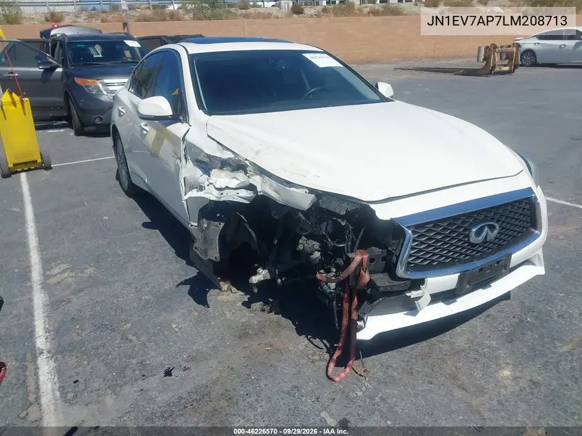 INFINITI Q50 2020, VIN JN1EV7AP7LM208713