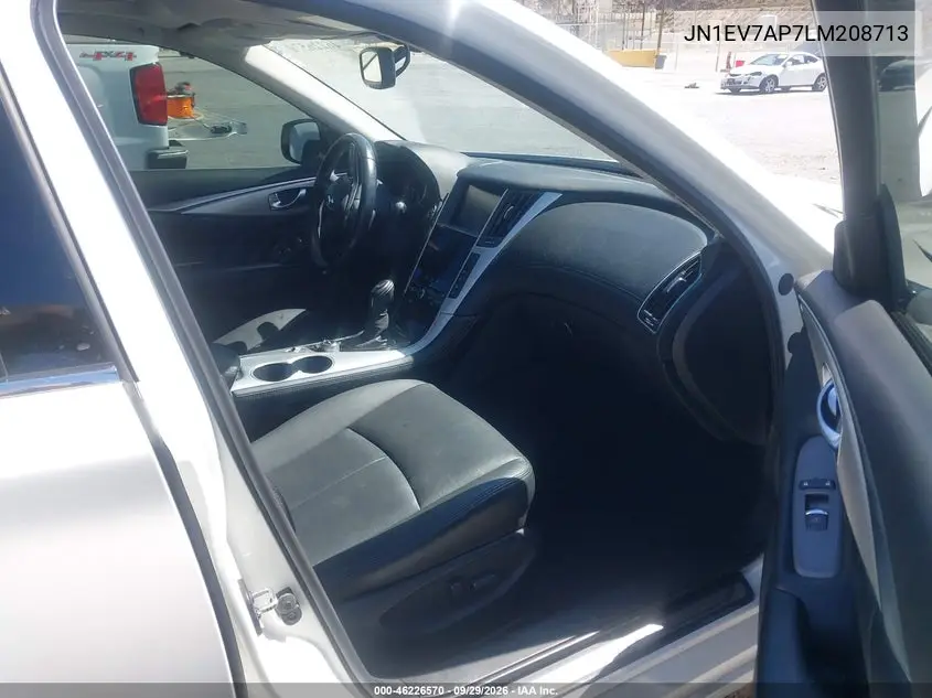 2020 INFINITI Q50 VIN JN1EV7AP7LM208713 — фото 5