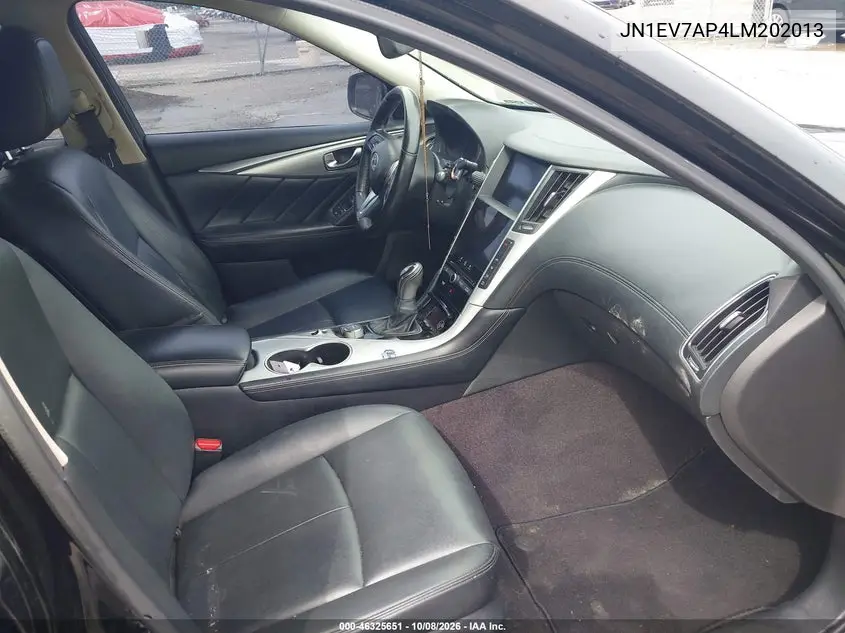 2020 INFINITI Q50 VIN JN1EV7AP4LM202013 — фото 5