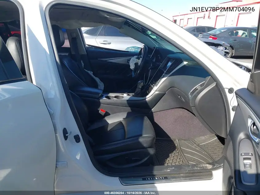 2021 INFINITI Q50 VIN JN1EV7BP2MM704096 — фото 5