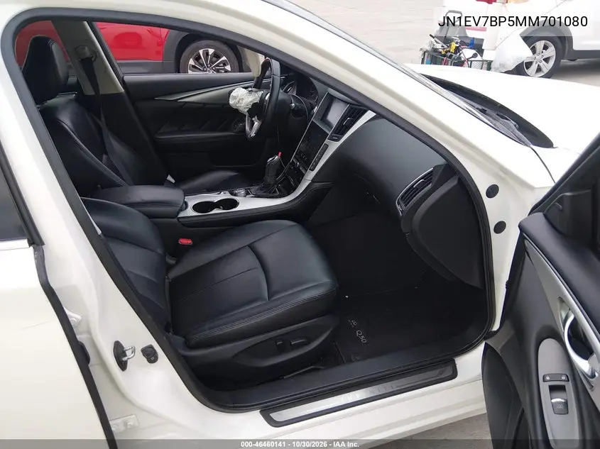 INFINITI Q50 2021, VIN JN1EV7BP5MM701080