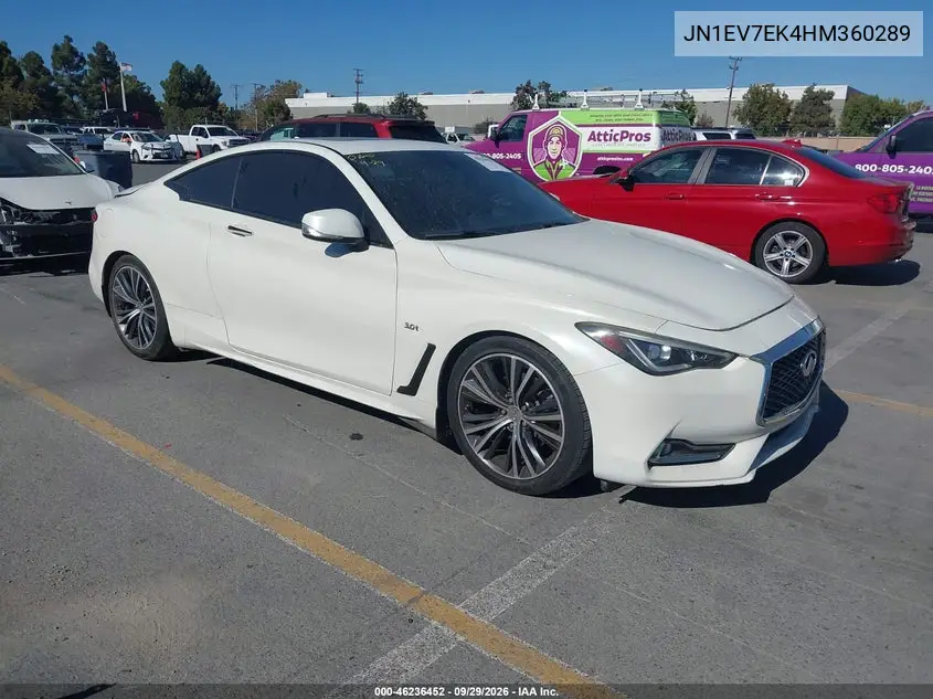 INFINITI Q60 2017, VIN JN1EV7EK4HM360289
